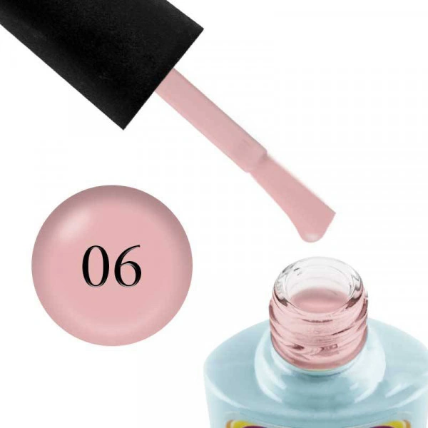 Гель-лак Yo!Nails SWEETY №С06 блідий, світло-рожевий, емаль 8 мл