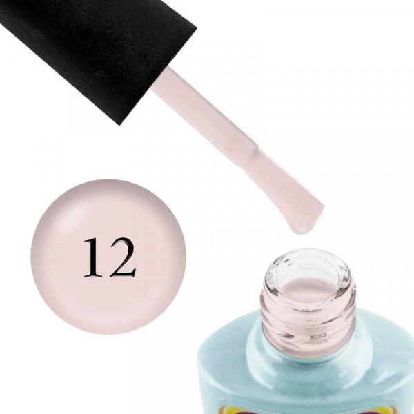 Гель-лак Yo!Nails SWEETY №С12 рожево-молочний, емаль 8 мл