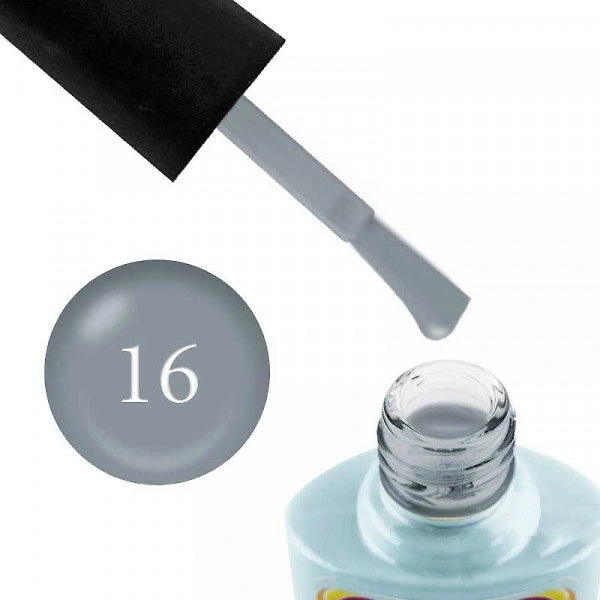 Гель-лак Yo!Nails SWEETY №С16 сірий, емаль 8 мл