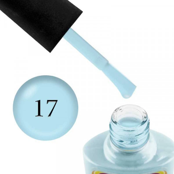 Гель-лак Yo!Nails SWEETY №С17 блідий, небесно-блакитний, емаль 8 мл