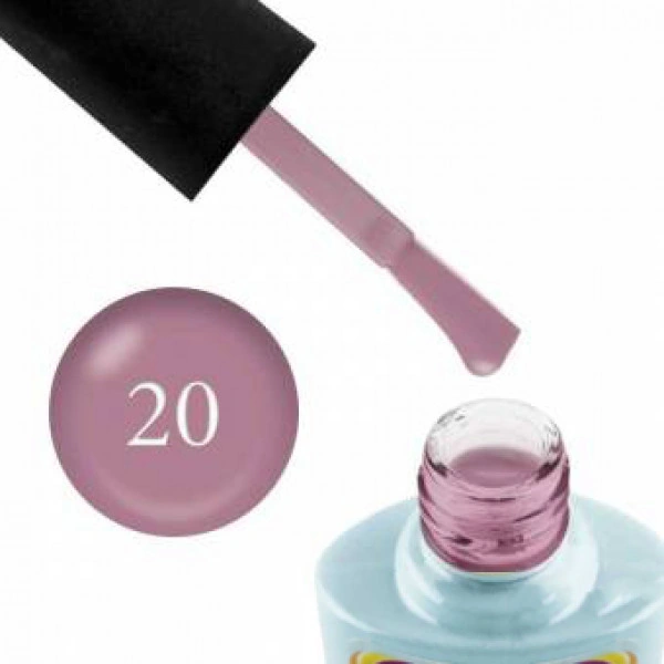 Гель-лак Yo!Nails SWEETY №С20 темна чайна троянда, емаль 8 мл
