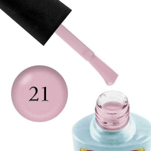 Гель-лак Yo!Nails SWEETY №С21 блідий лілово-рожевий, емаль 8 мл