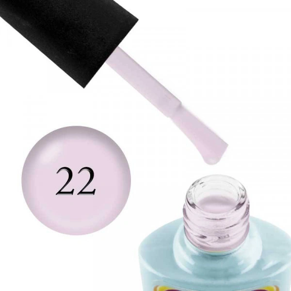 Гель-лак Yo!Nails SWEETY №С22 блідий світло-бузковий, емаль 8 мл