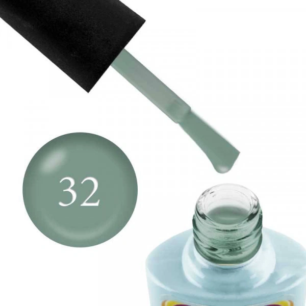 Гель-лак Yo!Nails SWEETY №С32 світлий сіро-зелений, емаль 8 мл