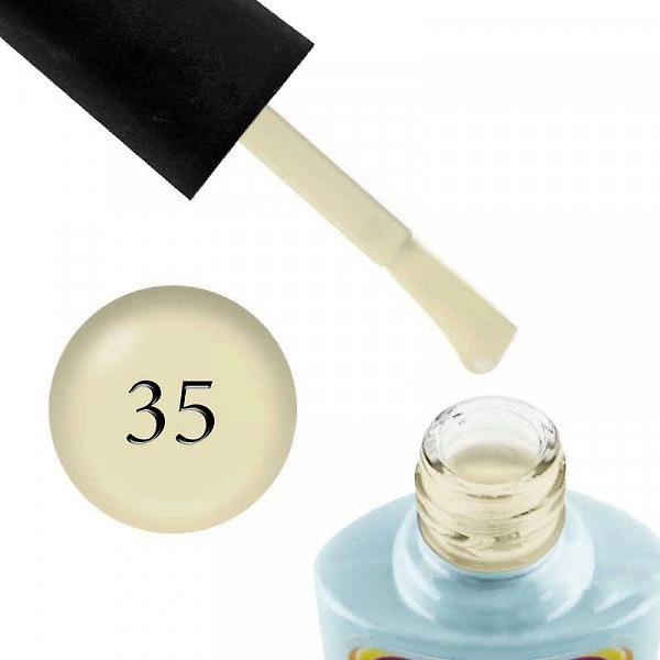 Гель-лак Yo!Nails SWEETY №С35 світло-жовтий, емаль 8 мл