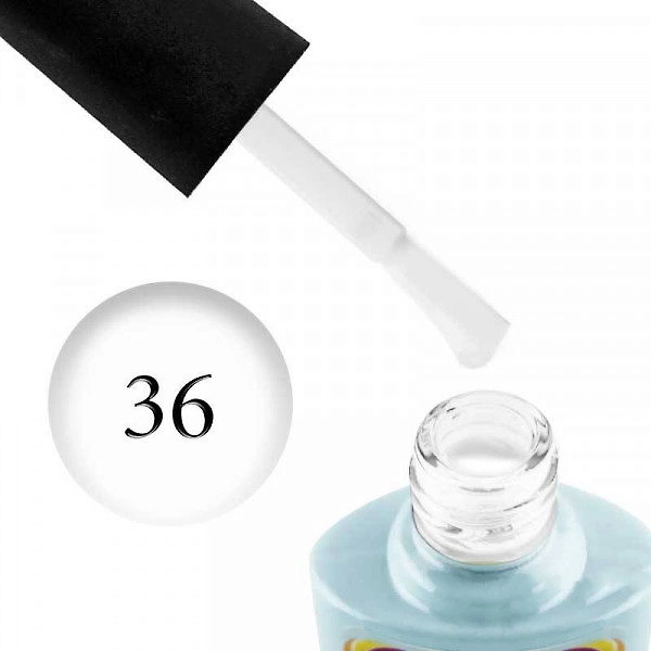 Гель-лак Yo!Nails SWEETY №С36 білий, емаль 8 мл