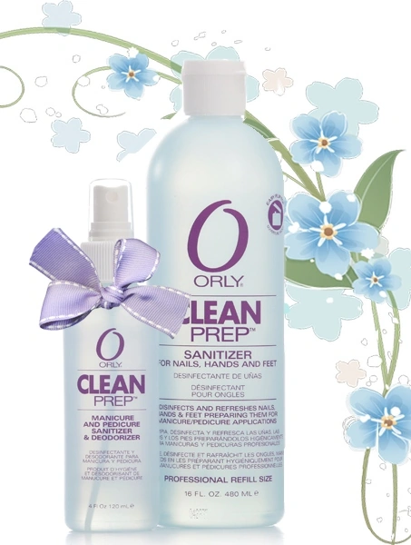 Антисептик для нігтів + ​​120 мл у подарунок ORLY Clean Prep 480+120 мл