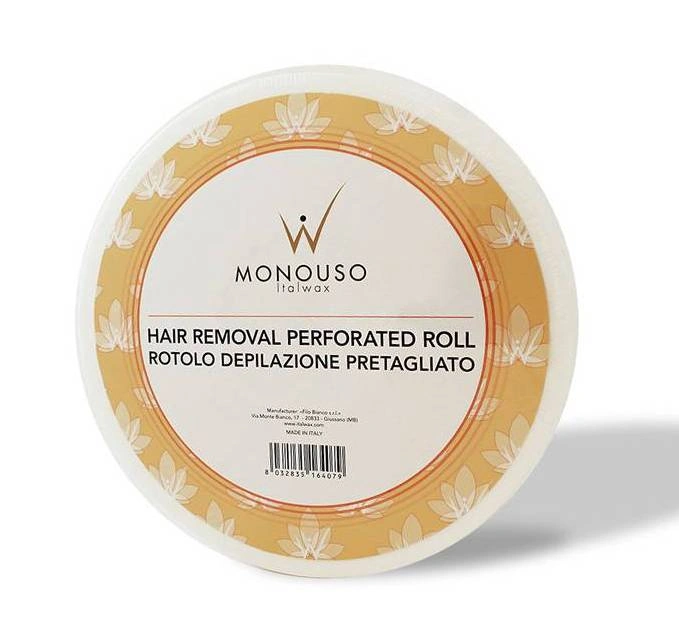 Рулон паперу для депіляції з перфорацією ItalWax Depilation Rolls Monouso Perforated 80 м