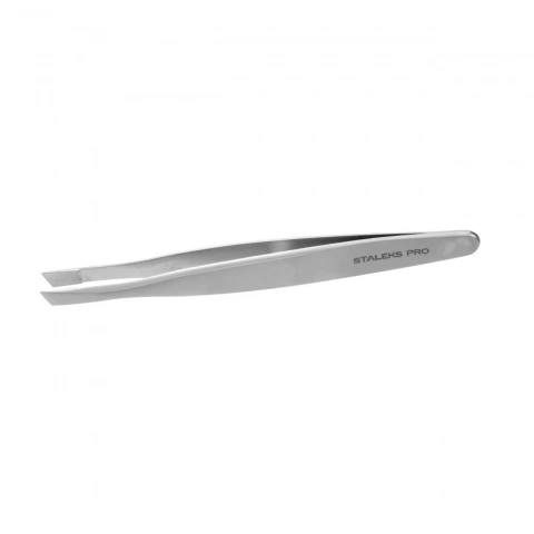 Пінцет для брів Staleks Brow Tweezers (Wide Beveled Edges) широкі скошені краї