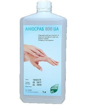Anios Aniosrub 800 UA 1 л (прямокутний флакон)