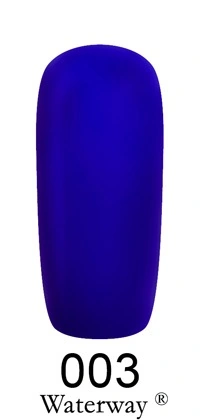 Гель-лак FOX Gel-Polish Waterway 003 синій електрик, емаль 6 мл