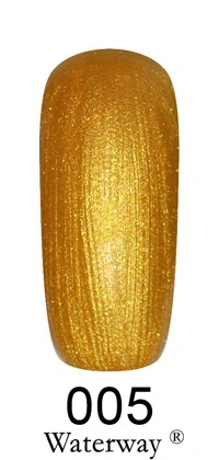 Гель-лак FOX Gel-Polish Waterway 005 золотий перламутр 6 мл