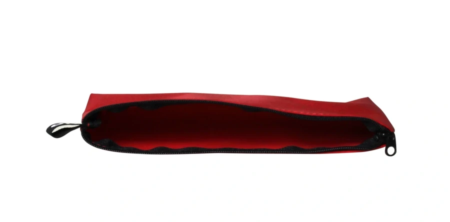 Косметичка маленька OJO Classic Waterproof Red Small Cosmetician водонепроникна, червона
