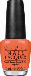 Лак OPI Hot & Spice рожево-жовтогарячий, емаль 15 мл