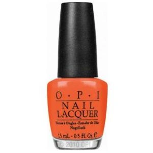Лак OPI A Good Man-darin is Hard to Find оранжево-кораловий, емаль 15 мл