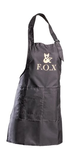 Фартух манікюрний FOX Manicure Apron Black плащівка
