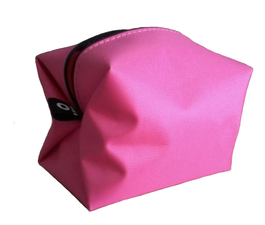 Косметичка маленька OJO Pink Kube Handbag рожева фуксія, нейлон