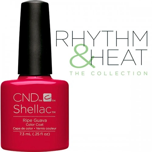 Гель-лак CND Shellac Ripe Guava кардинал, емаль 7,3 мл