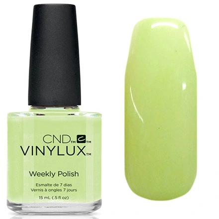 Лак CND VINYLUX 245 Sugar Cane світло-фісташковий, емаль 15 мл
