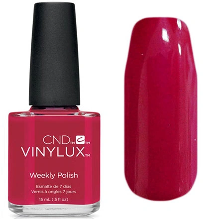 Лак CND VINYLUX 248 Ripe Guava червоно-червоний, емаль 15 мл