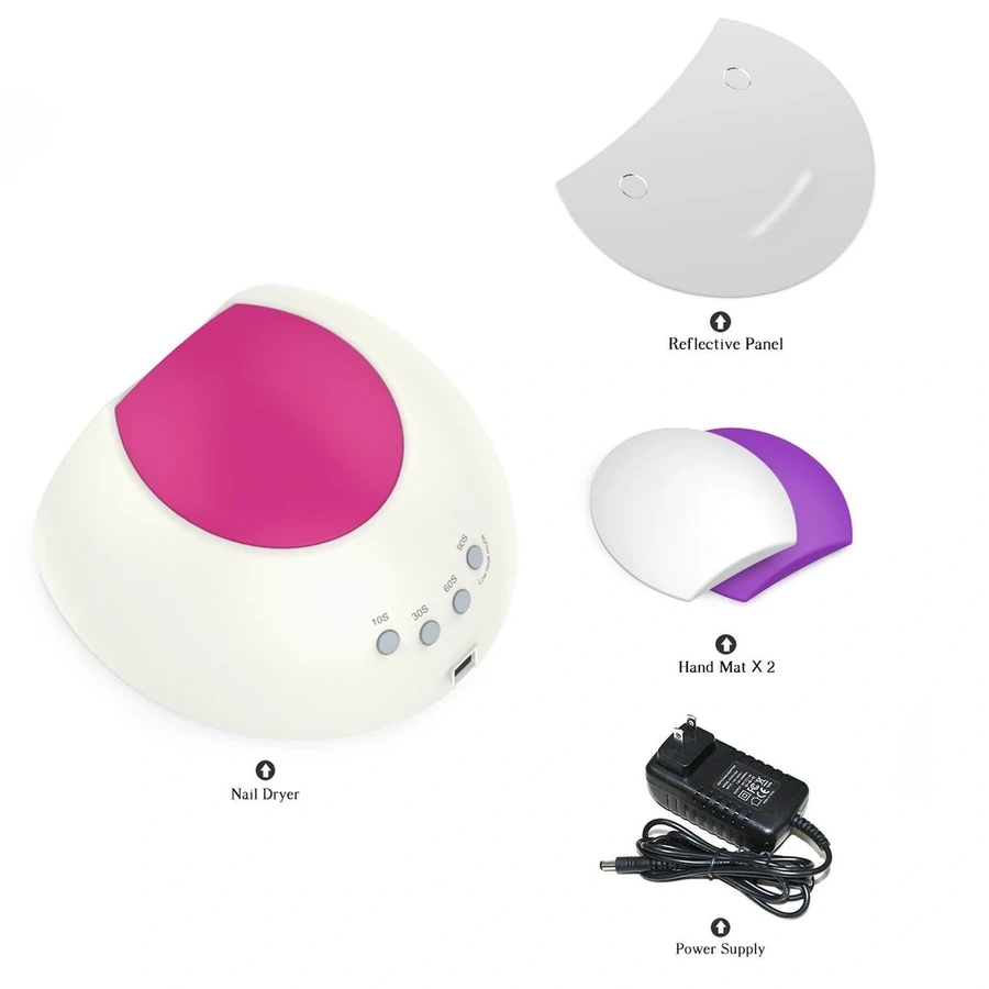 Світлодіодна лампа 2 в 1 UV/LED Kodi UV LED Lamp 2in1 48W White
