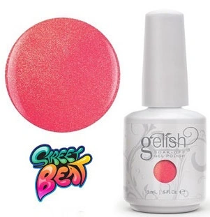 Гель-лак Harmony Gelish Hip Hot Coral кораловий з мікроблиском 15 мл