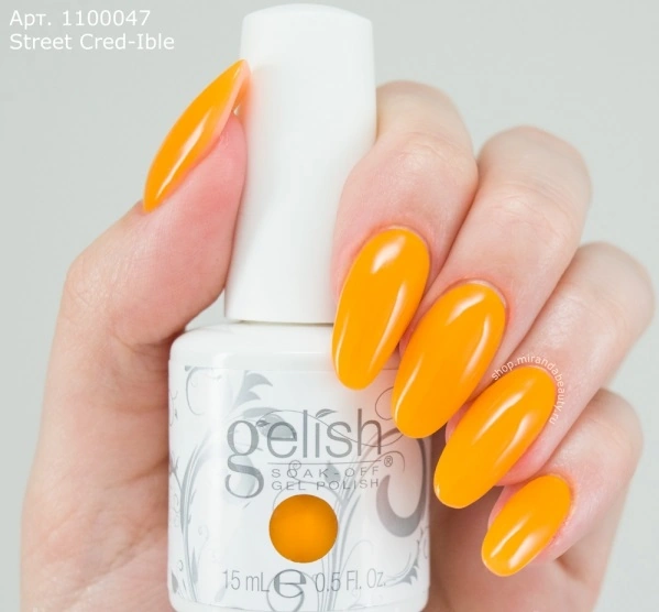 Гель-лак Harmony Gelish Street Cred-Ible жовтий, емаль 15 мл