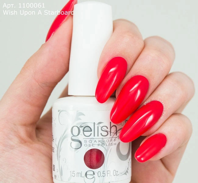 Гель-лак Harmony Gelish Wish Upon A Starboard томатно-червоний, емаль 15 мл