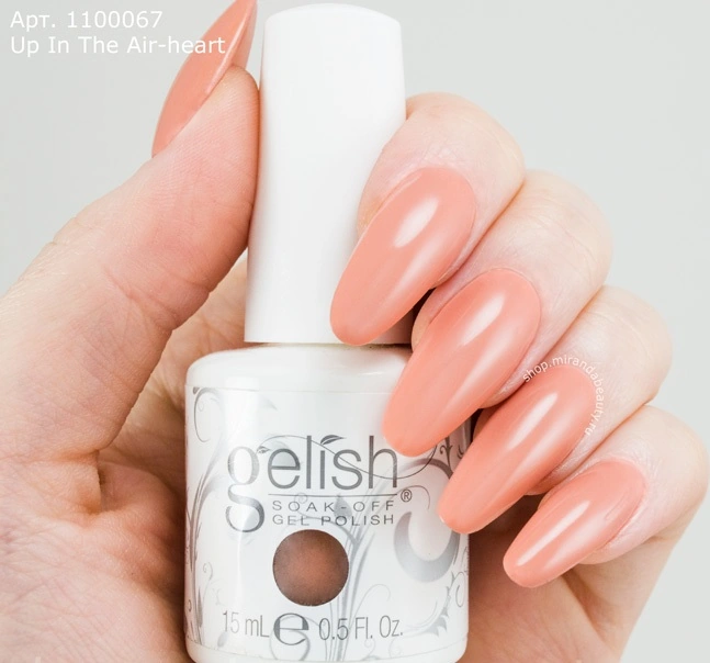 Гель-лак Harmony Gelish In The Air-Heart димчасто-кораловий, емаль 15 мл