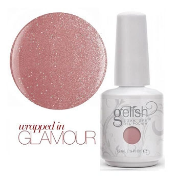 Гель-лак Harmony Gelish Just Naughty Enough рудо-рожеве золото з мікроблиском 15 мл