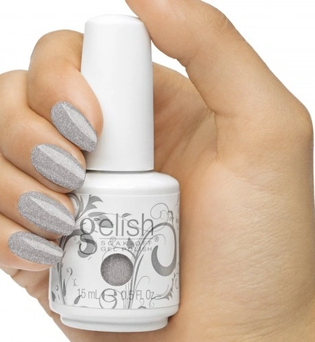 Гель-лак Harmony Gelish Lets Get Frosty щільне срібло з мікроблиском 15 мл