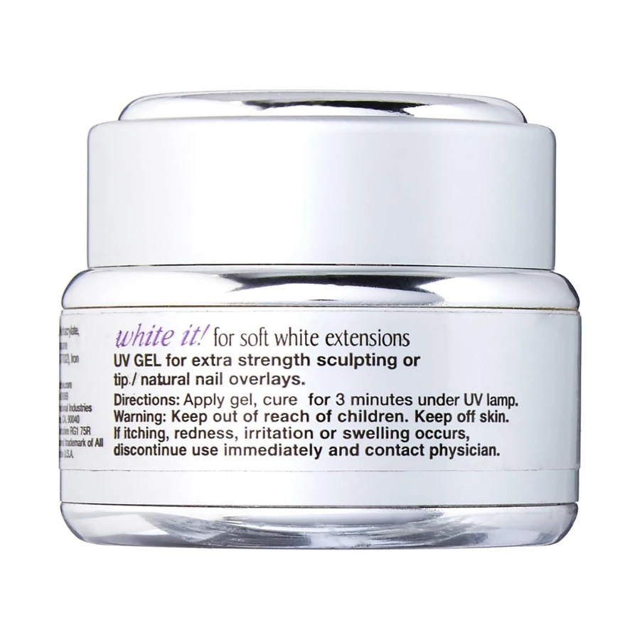Конструюючий гель EzFlow White it! Gel традиційний білий 14 г