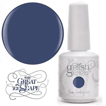 Гель-лак Harmony Gelish Flirt In A Skating Skirt синьо-сталевий, емаль 15 мл