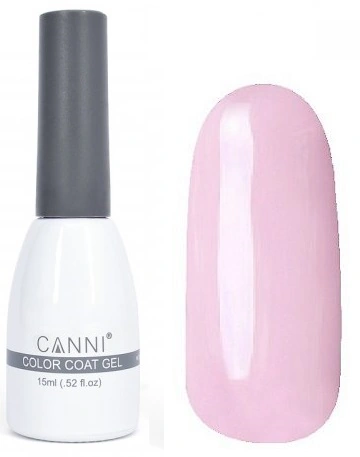 Гель-лак Canni Gel Polish №13 блідо-рожевий, емаль 15 мл