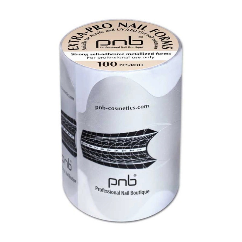 Форми для моделювання нігтів PNB ExtraPro Nail Forms 100 шт/рул 100 шт
