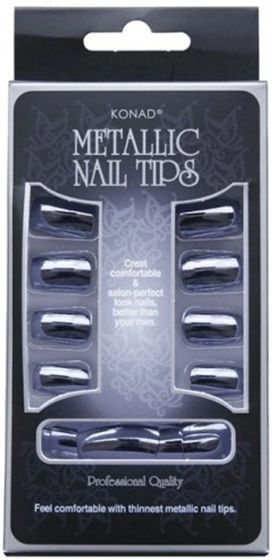 Набір для експрес-манікюру Konad Metallic Nail Tips Blue