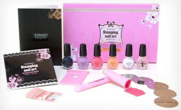 Набір для дизайну нігтів Konad Premium French Set