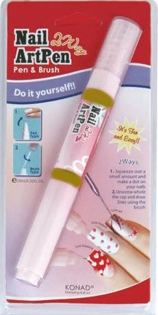 Двосторонній олівець Konad 2 Way Nail Art Pen Gold золото