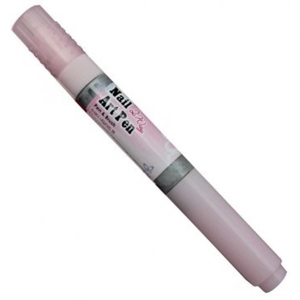 Двосторонній олівець Konad 2 Way Nail Art Pen Silver срібло