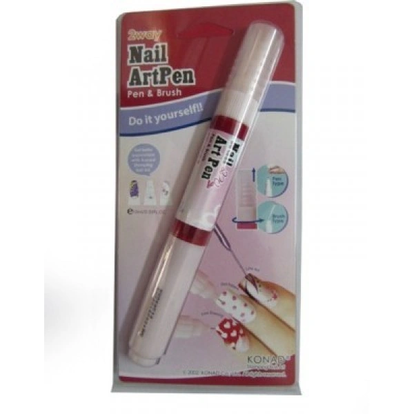 Двосторонній олівець Konad 2 Way Nail Art Pen Red червоний
