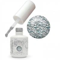 Гель-лак Harmony Gelish Water Field дрібні сріблясті з великими голографічними блискітками 15 мл