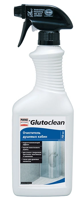 Очищувач душових кабін Glutoclean Duschkabinen Reiniger 750 мл