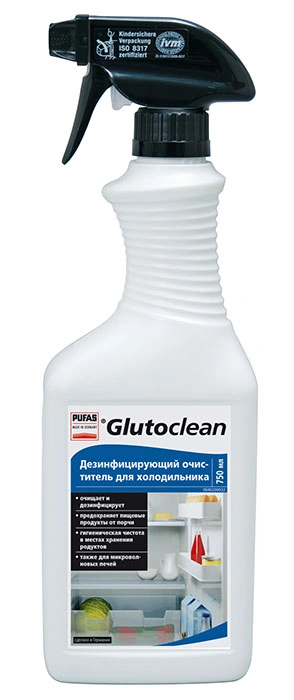 Дезінфекційний очисник для холодильника Glutoclean Kuhlschrank Hygiene Reiniger 750 мл