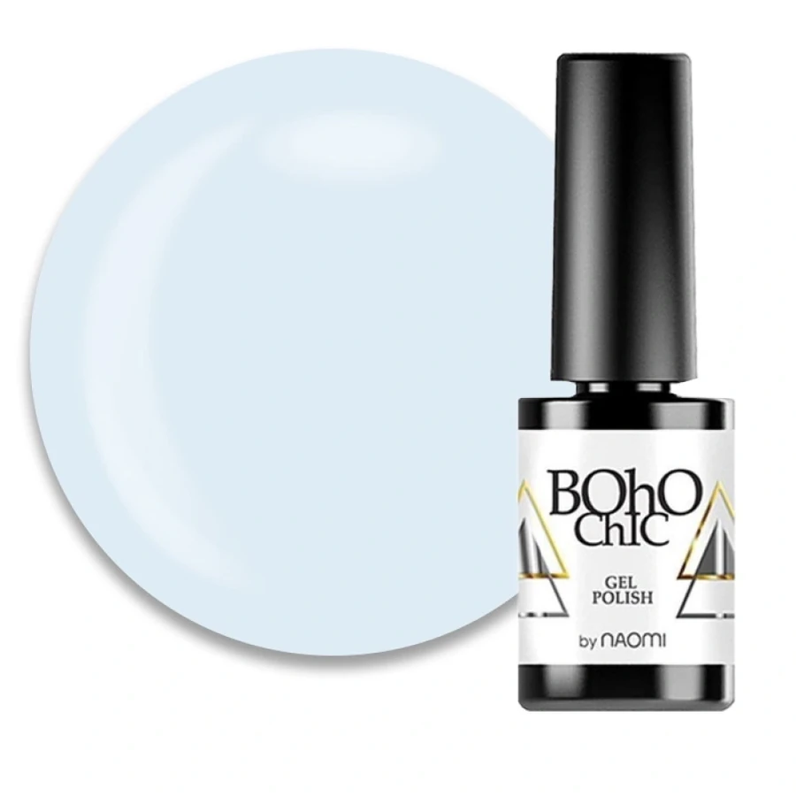 Гель-лак Boho Chic Gel Polish BC003 попелясто-блакитний, емаль 6 мл