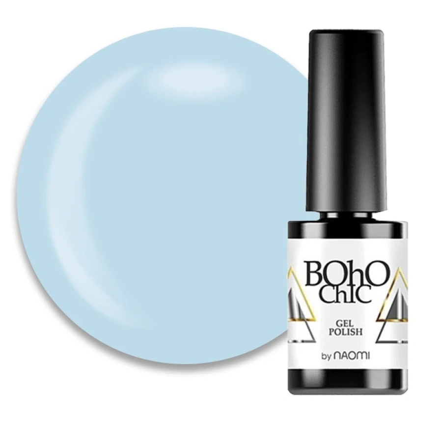Гель-лак Boho Chic Gel Polish BC004 димчасто-блакитний, емаль 6 мл