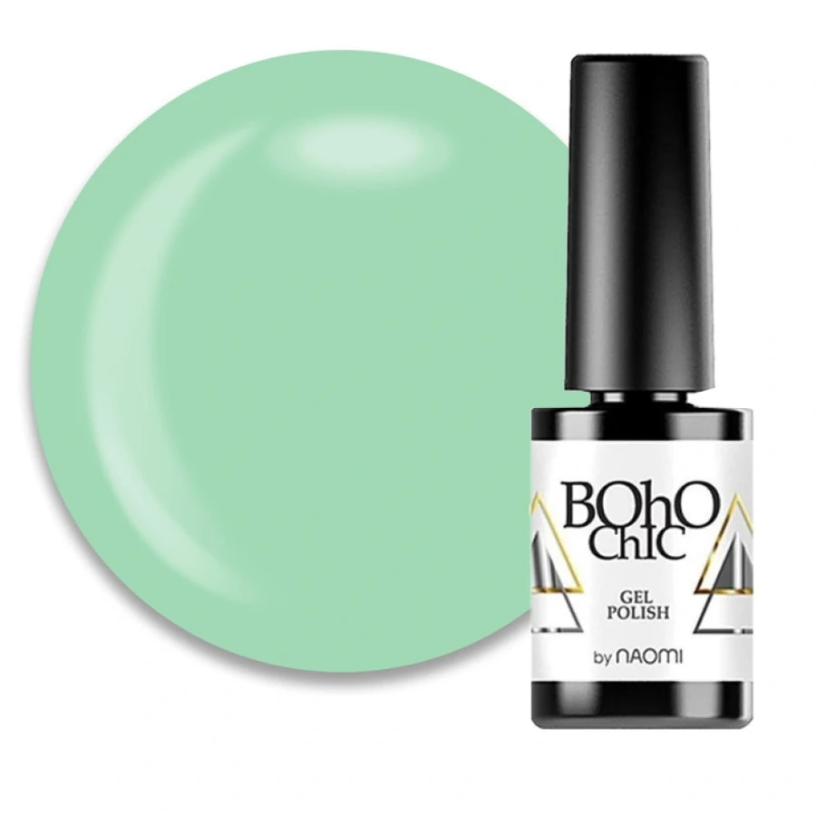Гель-лак Boho Chic Gel Polish BC006 димчасто-зелений, емаль 6 мл
