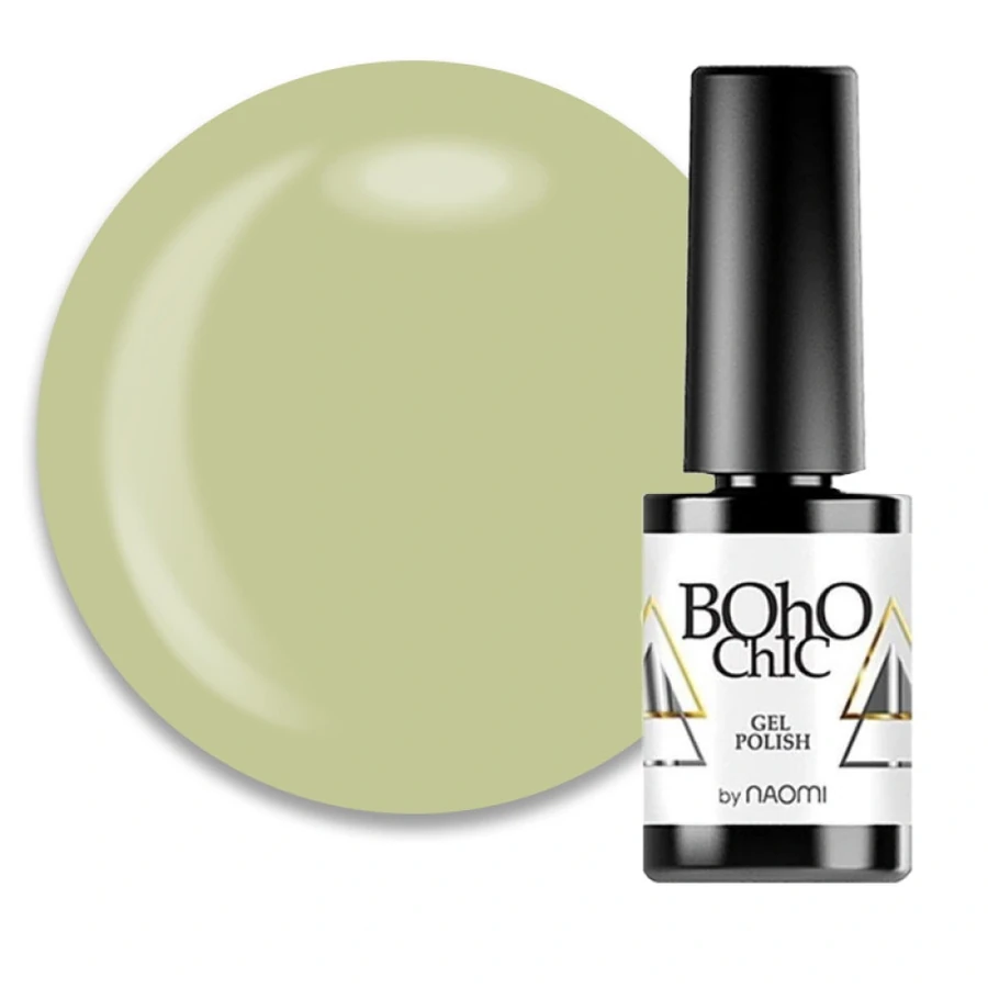 Гель-лак Boho Chic Gel Polish BC008 фісташково-зелений, емаль 6 мл