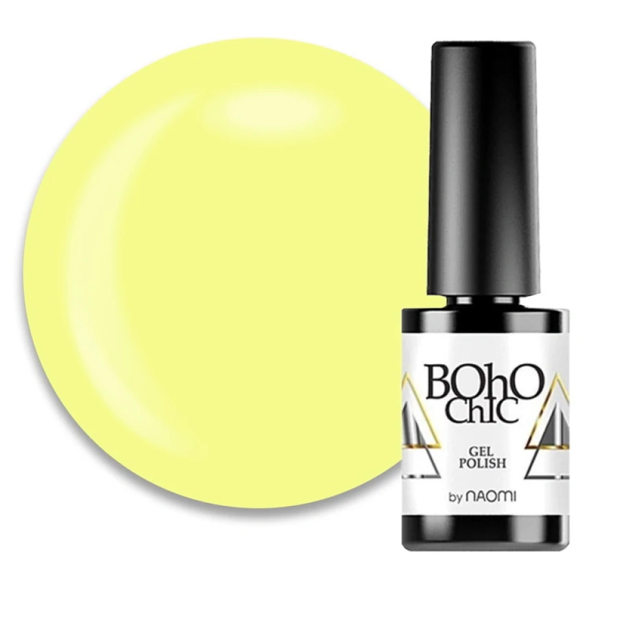Гель-лак Boho Chic Gel Polish BC012 жовтий, емаль 6 мл