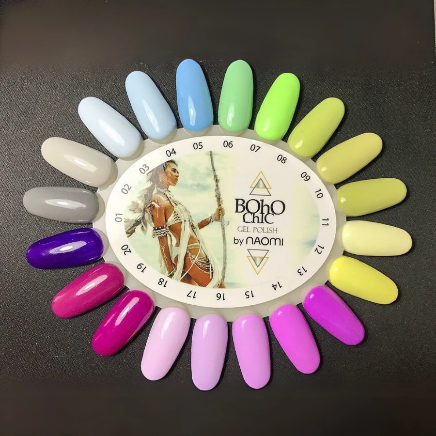 Гель-лак Boho Chic Gel Polish BC014 бузкова фуксія, емаль 6 мл