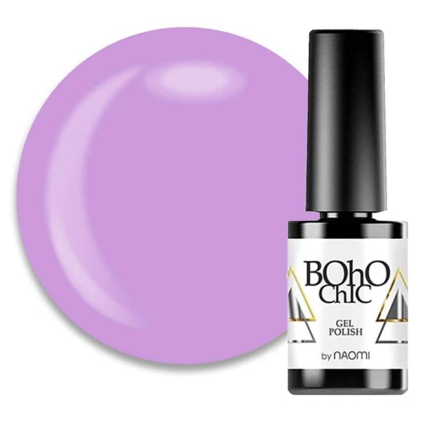 Гель-лак Boho Chic Gel Polish BC015 рожево-бузковий, емаль 6 мл